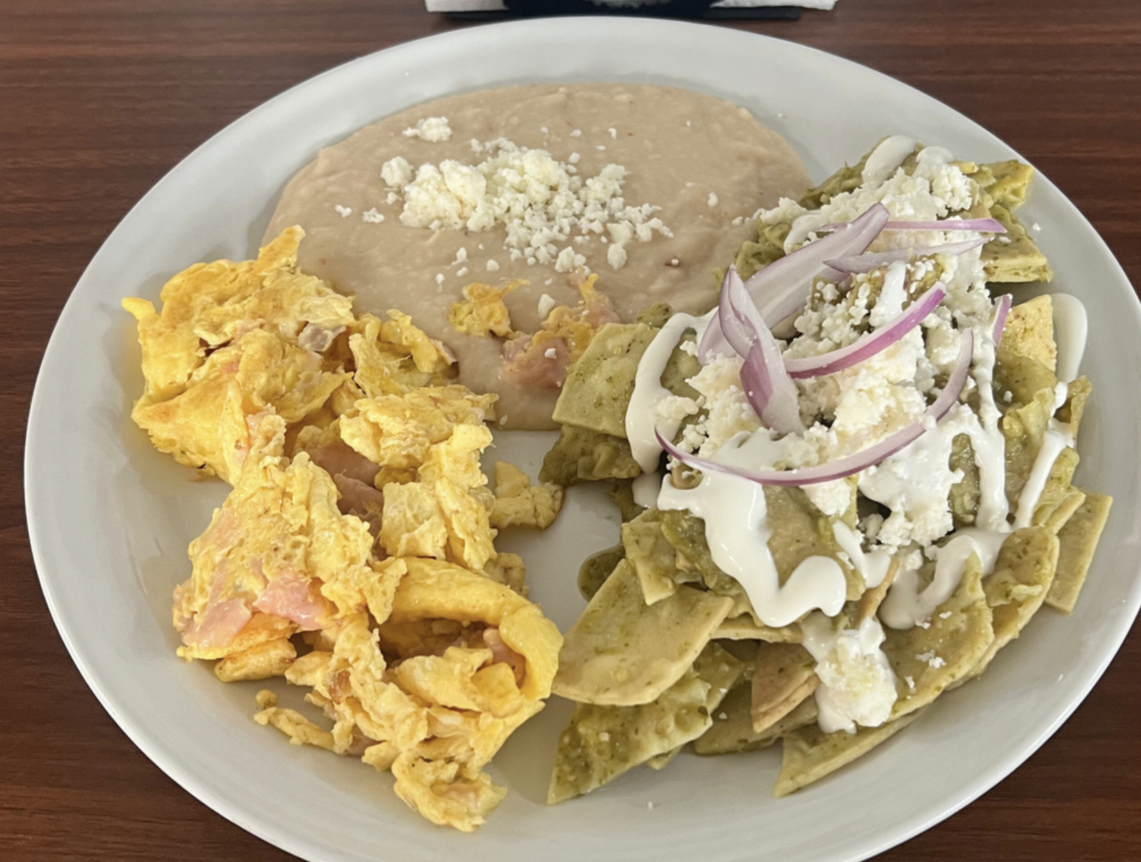 Chilaquiles de Ollie Latte